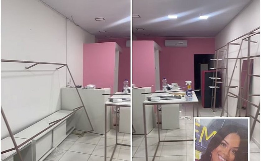 Polícia vai investigar a denúncia de que loja e casa da mulher morta em Murici foram esvaziadas