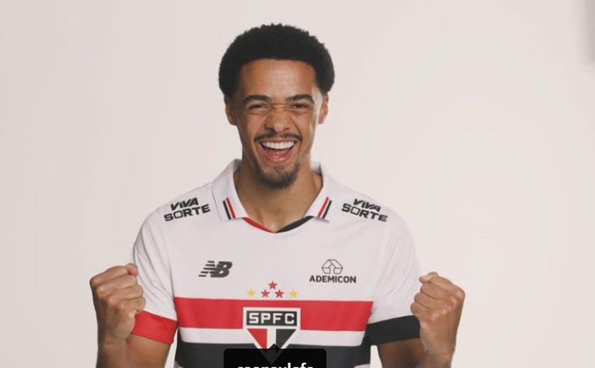 Novo reforço do São Paulo, Jamal Lewis treina com bola no retorno após Data Fifa