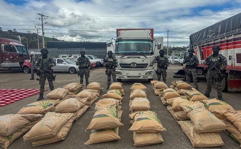 Polícia do Equador apreende 5 toneladas de material explosivo na fronteira com Peru rumo à Colômbia