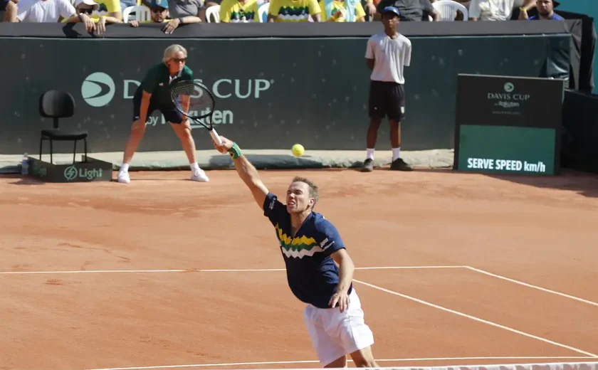 Brasil vence Bélgica e aguarda duelo Itália x Holanda para ir às quartas da Copa Davis