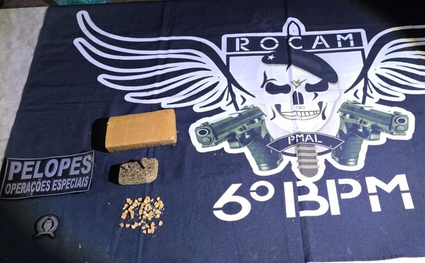 PM prende nove pessoas e apreende armas e drogas no interior de Alagoas