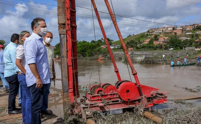 Afetada pelas chuvas, Ponte do Povoado Quitunde, em São Luís, será entregue em 60 dias