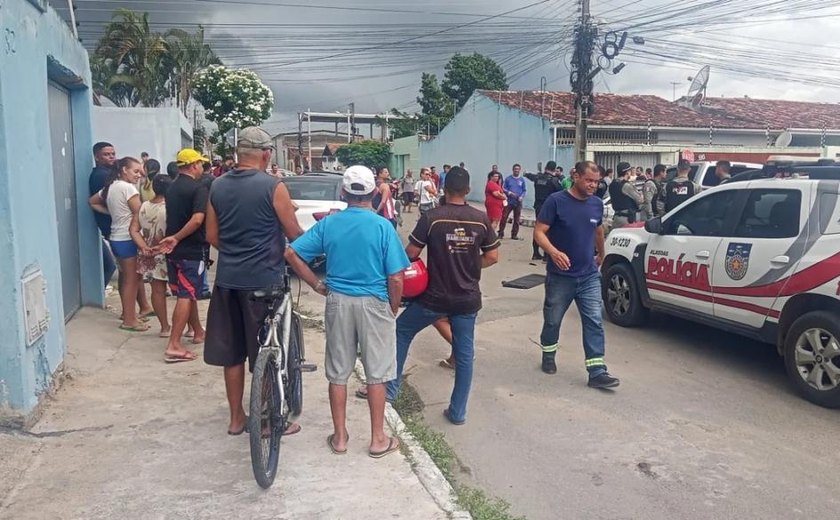 Troca de tiros no Jardim Esperança em Arapiraca, deixa saldo de um morto, feridos e a colisão de seis veículos