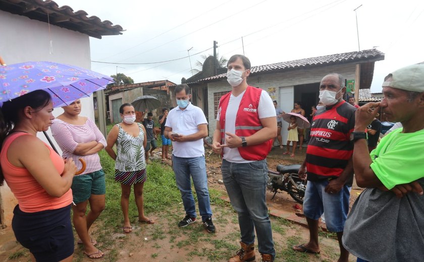 Marechal: Após temporal, equipes realizam ações de combate aos transtornos causados pelas fortes chuvas