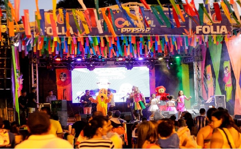 Domingo de Carnaval teve matinê para a criançada e frevo no QG da folia; A festa continua nesta segunda (20) com Weslley Lima e Danielzinho