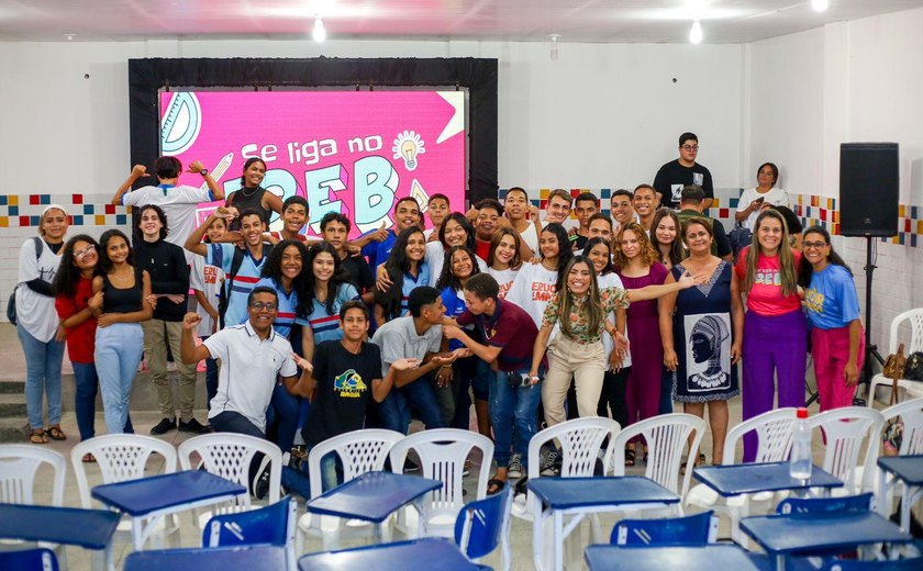 Alunos da escola Zumbi dos Palmares participam do Quiz ‘Se Liga no Ideb!’