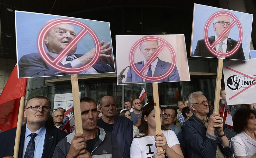 Nacionalismo 'pragmático' x globalismo intervencionista: a disputa entre Trump e George Soros
