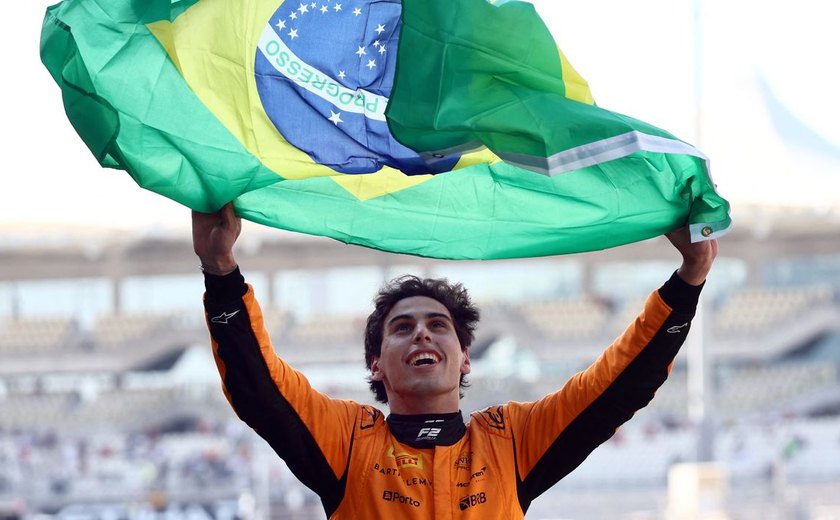 Gabriel Bortoleto é campeão da Fórmula 2 na temporada 2024