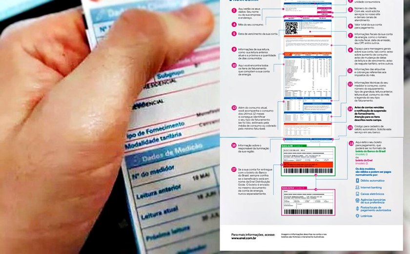 Enel Rio agora tem mais um banco parceiro para emissão de contas de luz