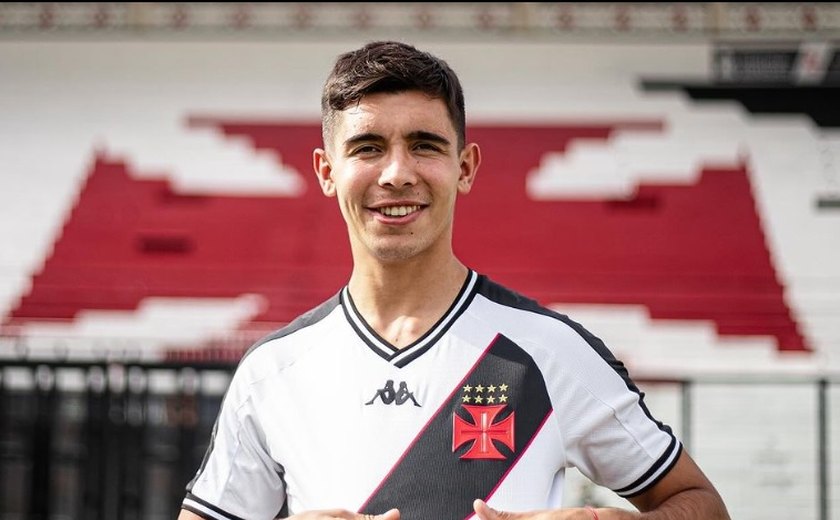 Vasco oficializa o jovem volante argentino Juan Sforza: 'Muito feliz por chegar aqui'