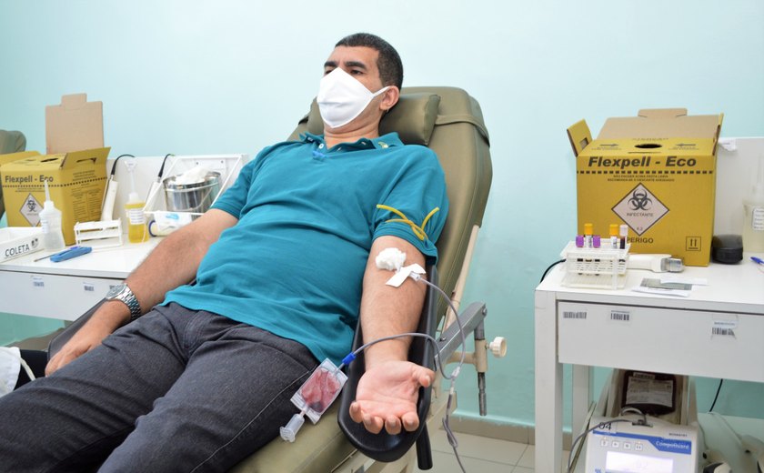Hemoal expande horários de funcionamento de suas unidades para doação sangue