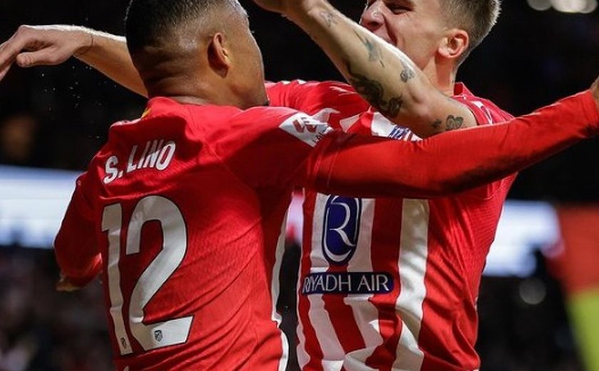 Com gol brasileiro, Atlético de Madrid vence Villarreal de virada no Espanhol