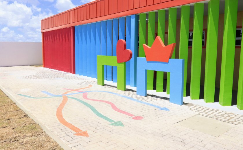 Governo de Alagoas entrega reforma de escola e inaugura a 42ª Creche Cria nesta quinta-feira