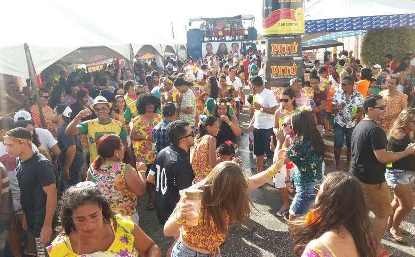 Prévias de carnaval em Palmeira acontecem com sucesso de público
