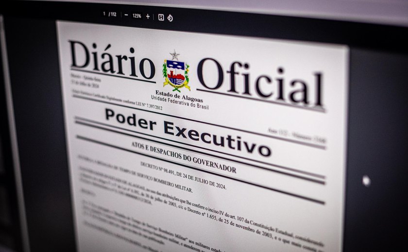 Governo de Alagoas estabelece ponto facultativo no dia 2 de maio