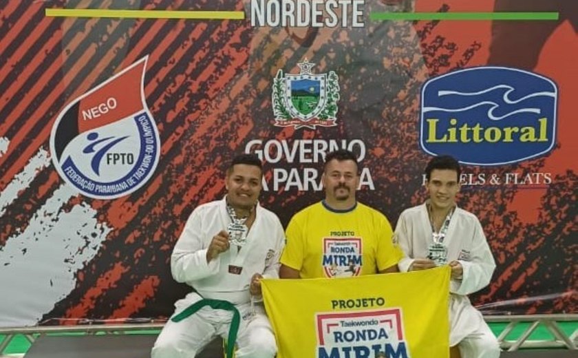 Atletas do Ronda Mirim conquistam medalhas na Copa Regional Nordeste de Taekwondo em João Pessoa