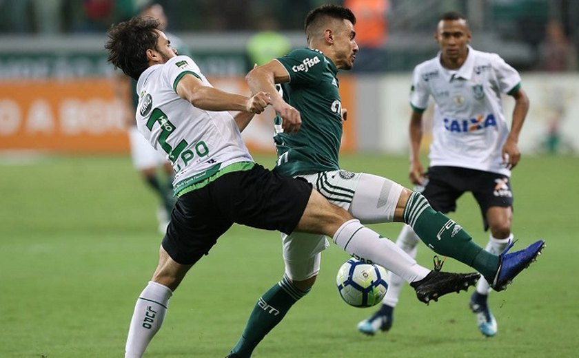 Palmeiras goleia o América-MG em casa e fica a uma vitória do título