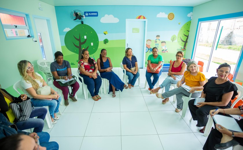 Creche Cria Grota do Cigano inicia semana pedagógica