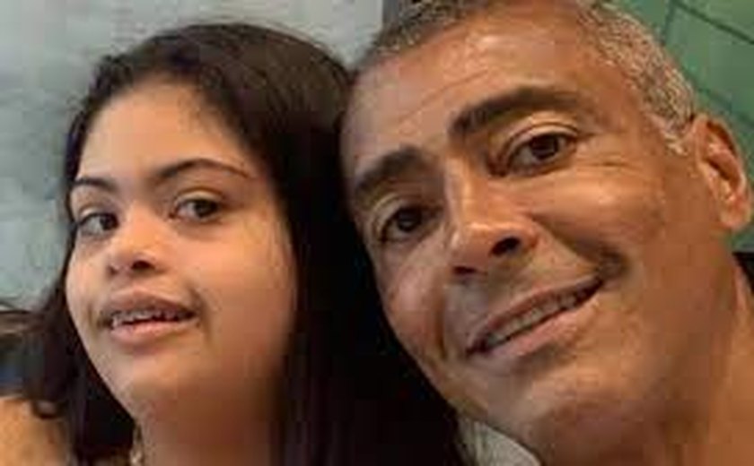 Romário comemora aniversário da filha e declara: ‘Ser seu pai é minha vitória’