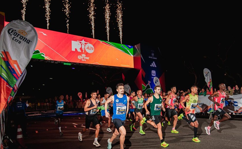 Maratona do Rio termina com recorde de inscrições e vitórias inéditas