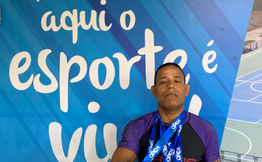 Campeão de Jiu-Jitsu, Alexandre Negão representará Arapiraca no Campeonato Internacional em Fortaleza