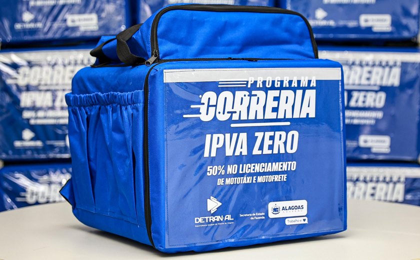 Detran Alagoas entrega 250 bags para motociclistas profissionais na próxima terça-feira (29)