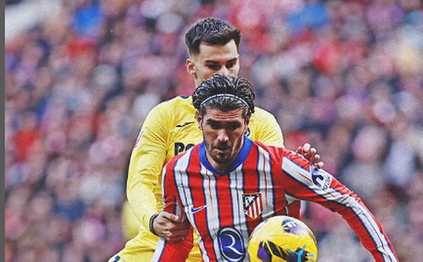 Atlético de Madrid desperdiça chance de voltar ao topo do Espanhol ao empatar com o Villarreal