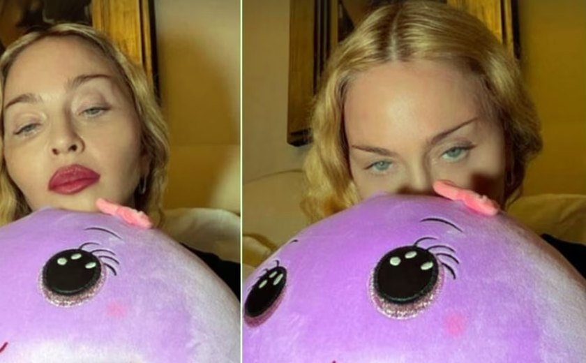 Madonna compartilha primeiras fotos durante recuperação de infecção bacteriana