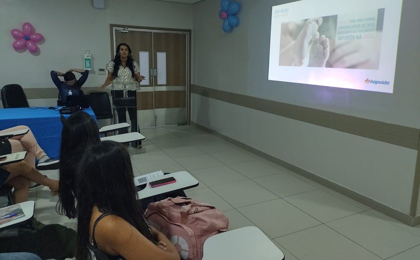 Amor e cuidado: Hospital Maceió promove 1º Encontro de Gestantes e esclarece principais dúvidas sobre o parto