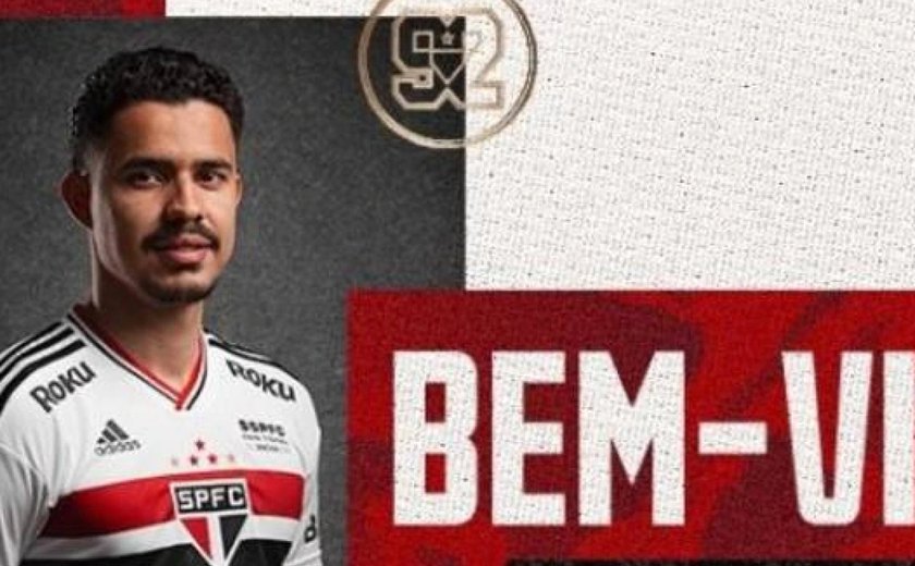 São Paulo oficializa a contratação do meia-atacante André Anderson