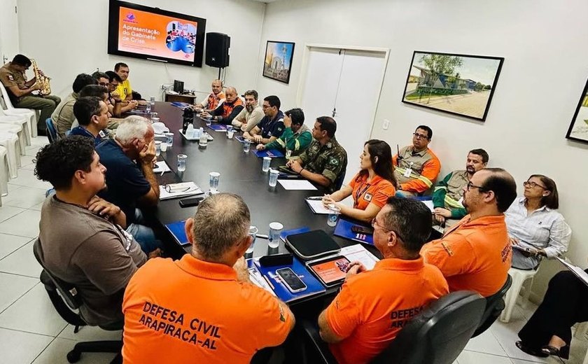 Defesa Civil de Arapiraca dá dicas para prevenção durante as chuvas