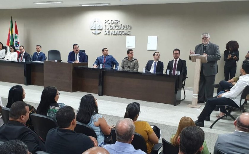 MP participa de posse do Conselho Municipal de Segurança de Rio Largo; agora, só falta Maceió