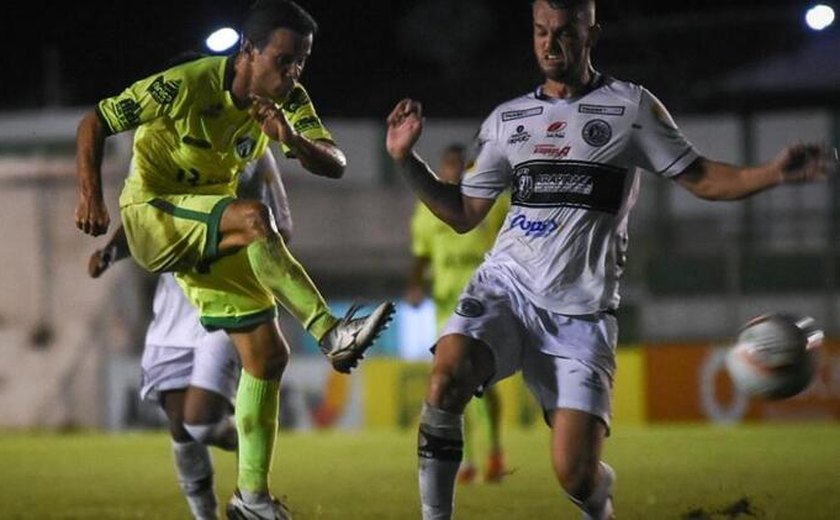 Em jogo truncado, ASA vence o Murici e vai com a vantagem para o jogo de volta em Arapiraca