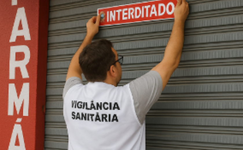 Farmácia é interditada em Maceió por vender medicamentos controlados sem receita
