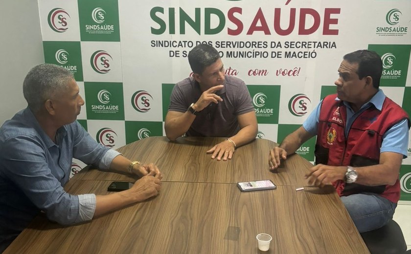 Líderes sindicais representantes dos ACSs e ACEs de Maceió se reúnem para alinhar estratégias de luta