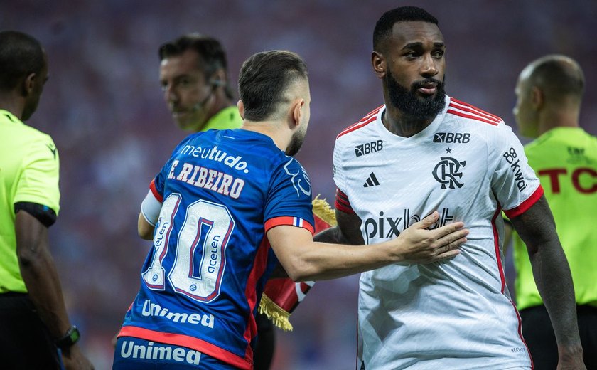 Flamengo e Bahia jogam por vaga na semifinal da Copa do Brasil