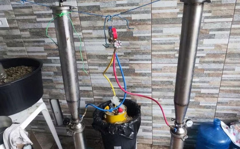 Quadrilha é presa por fabricar drogas em laboratório clandestino no litoral de SP