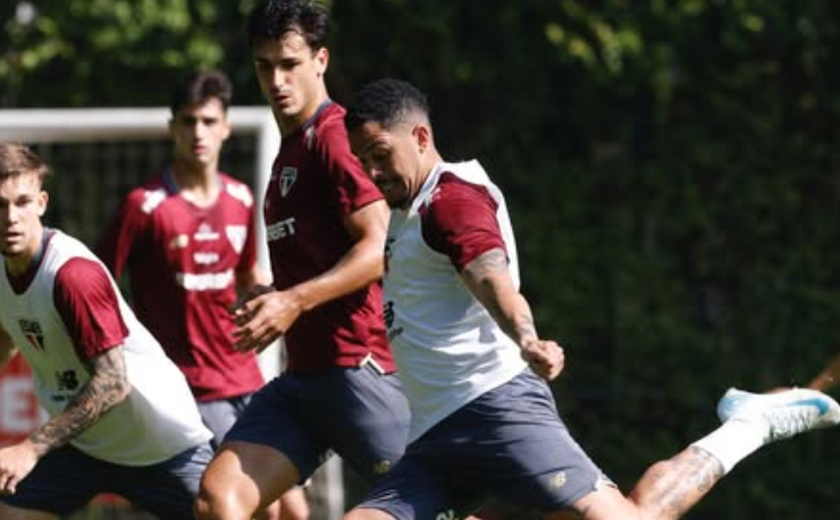 São Paulo intensifica preparação para jogo com Bragantino e envia dupla para reforçar sub-20