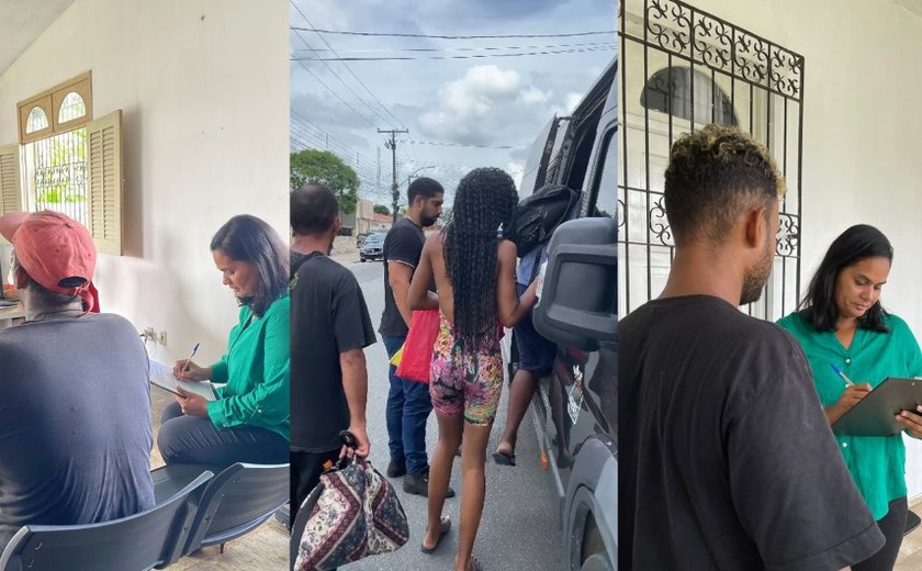 Prefeitura de Penedo acolhe e direciona mais cinco pessoas em situação de rua