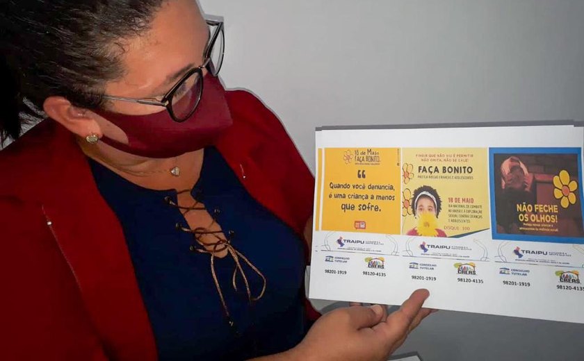 Maio Laranja: CREAS de Traipu realiza campanha virtual contra o abuso sexual infantil