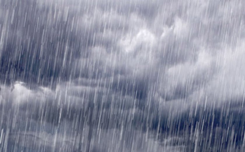 Alerta de chuvas intensas atinge 14 cidades de Alagoas, diz Inmet