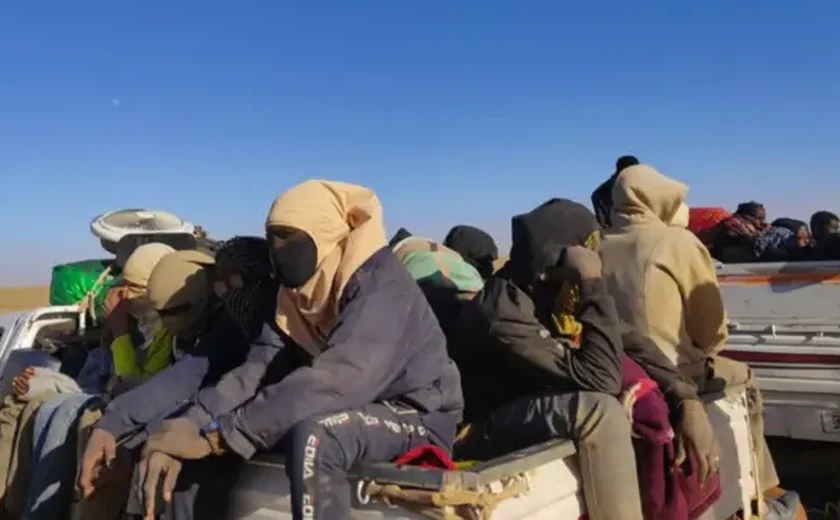 Cidadã da Eritreia reconhece irmã em um vídeo de refugiados capturados na guerra do Sudão