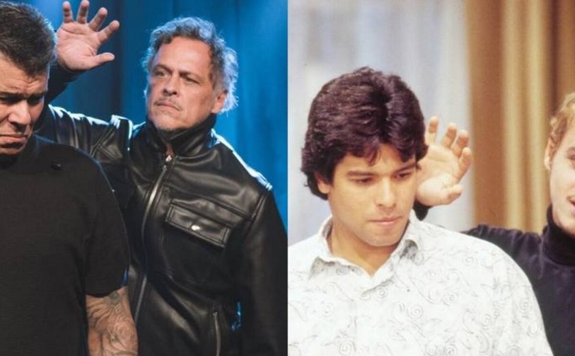Maurício Mattar e Guilherme Fontes recriam famosa cena de ‘A Viagem’