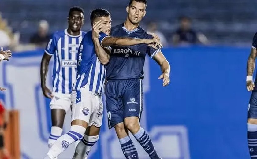 No estádio do Café, Londrina e CSA empatam por 2 a 2 e seguem sem vitórias na Série C