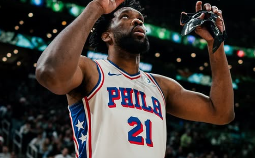 Philadelphia 76ers freia reação do Boston Celtics e Embiid decreta vitória no fim pela NBA