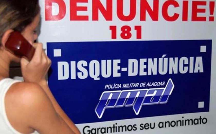 Números indicam confiança da população no Disque-Denúncia em Alagoas