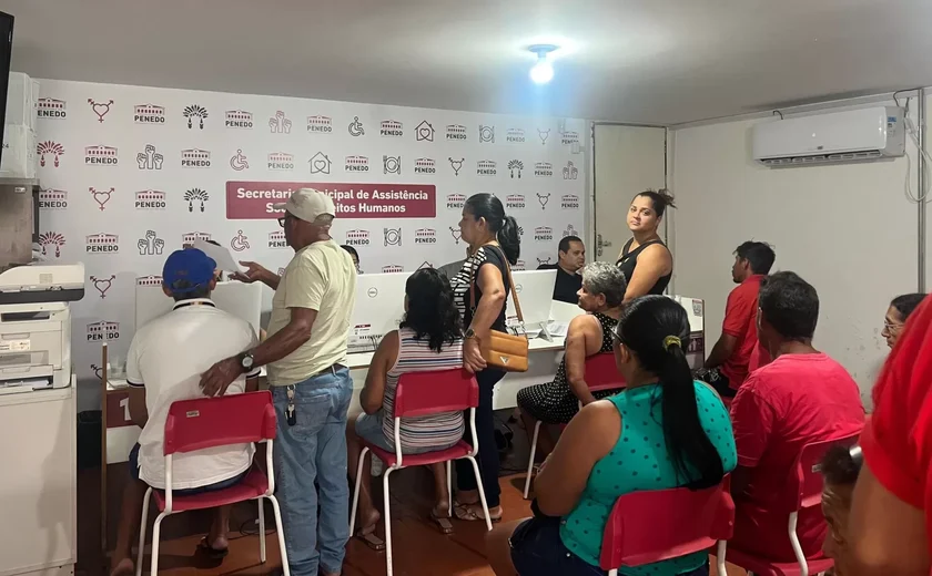 Prefeitura de Penedo realiza 836 atendimentos durante mutirão para regularizar o BPC