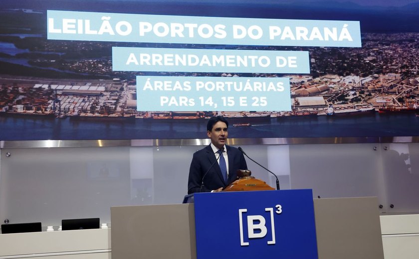 Governo leiloa quatro terminais portuários em Paranaguá e no Rio