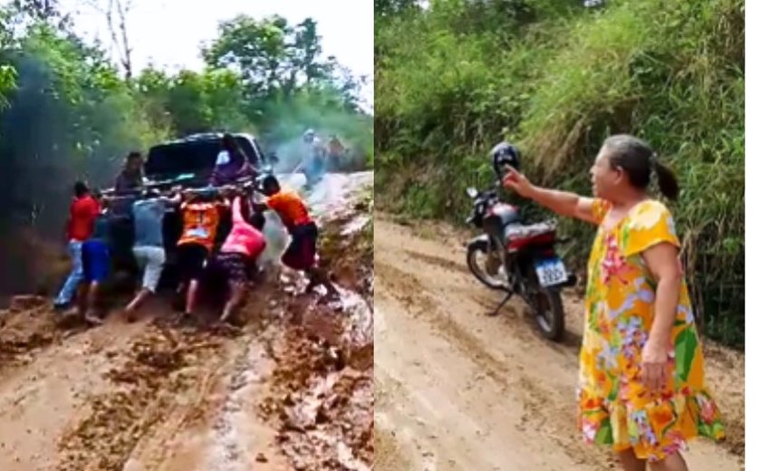 Povo Xukuru-Kariri está ilhado na aldeia por falta de boa vontade da Prefeitura de Palmeira dos Índios