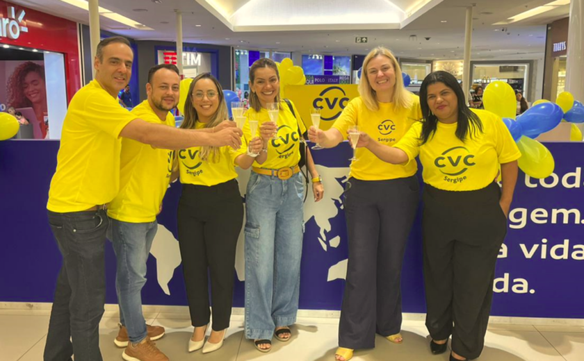 CVC inaugura três novas lojas em Aracaju